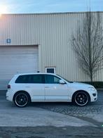 Touareg V6 3.0TDi R-line gekeurd, Auto's, Automaat, Zwart, Wit, Leder