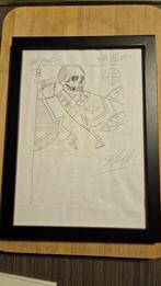 getekend kunstwerk achter glas. 1/1 exemplaar, Enlèvement ou Envoi