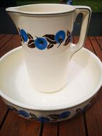 Cruche et cuvette vintage, Antiek en Kunst, Ophalen of Verzenden