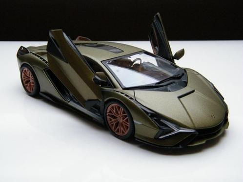 Nouveau modèle de voiture Lamborghini Sián FKP 37 — Bburago, Hobby & Loisirs créatifs, Voitures miniatures | 1:24, Neuf, Voiture