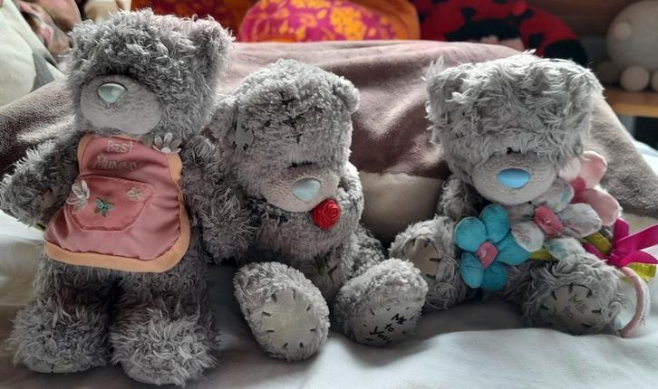 3 me to you beertjes, Verzamelen, Beren en Cherished Teddies, Zo goed als nieuw, Me To You, Ophalen of Verzenden