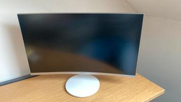 Samsung 27 inch curved monitor., Enlèvement, Comme neuf