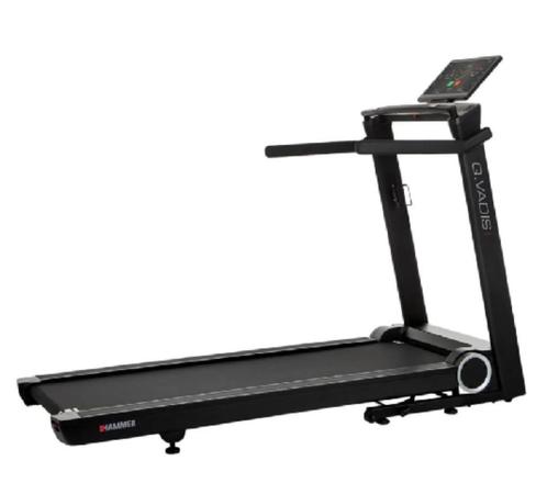 Hammer Q. Vadis 10.0 Treadmill | Loopband, Sport en Fitness, Fitnessmaterialen, Zo goed als nieuw, Armen, Benen, Borst, Buik, Rug