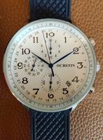 Mooi polshorloge met FLUOR-kwaliteitsband, Enlèvement ou Envoi, Montre-bracelet