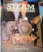 Steam, Great trains and railways door John Westwood, Boeken, Vervoer en Transport, Ophalen of Verzenden, Zo goed als nieuw, Trein