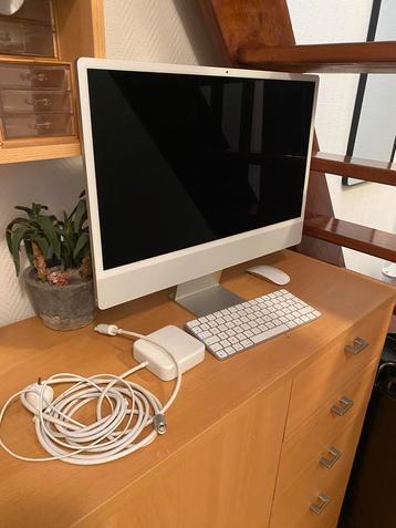 APPLE IMAC 24"/ JUNI 2024 nog onder garantie  beschikbaar voor biedingen