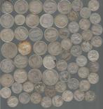 LOTJE BELGISCHE ZILVEREN MUNTEN  0,50-1-2 franken * 229 gram, Postzegels en Munten, Munten | België, Zilver, Verzenden