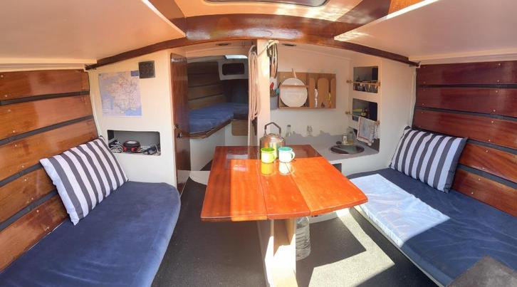 Cornish Crabber 24 MK1, Watersport en Boten, Kajuitzeilboten en Zeiljachten, Gebruikt, Tourjacht of Cruiser, Polyester, 6 tot 9 meter