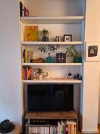 IKEA planken (4) + optie ophangsysteem, Huis en Inrichting, Ophalen, 100 tot 150 cm, Zo goed als nieuw, 25 tot 50 cm