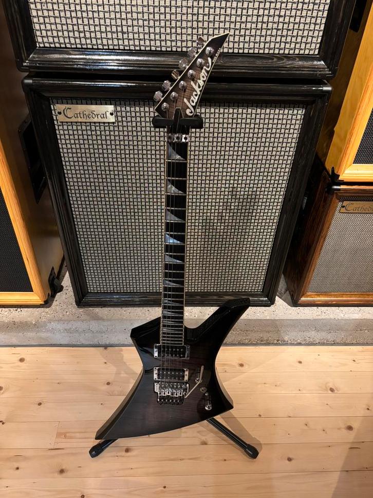 Jackson Kelly USA select KE2 met original floyd rose, Muziek en Instrumenten, Snaarinstrumenten | Gitaren | Elektrisch, Zo goed als nieuw