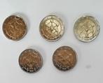 5 muntstukken van 2 euro atomium 2006 NIEUW, Postzegels en Munten, Ophalen