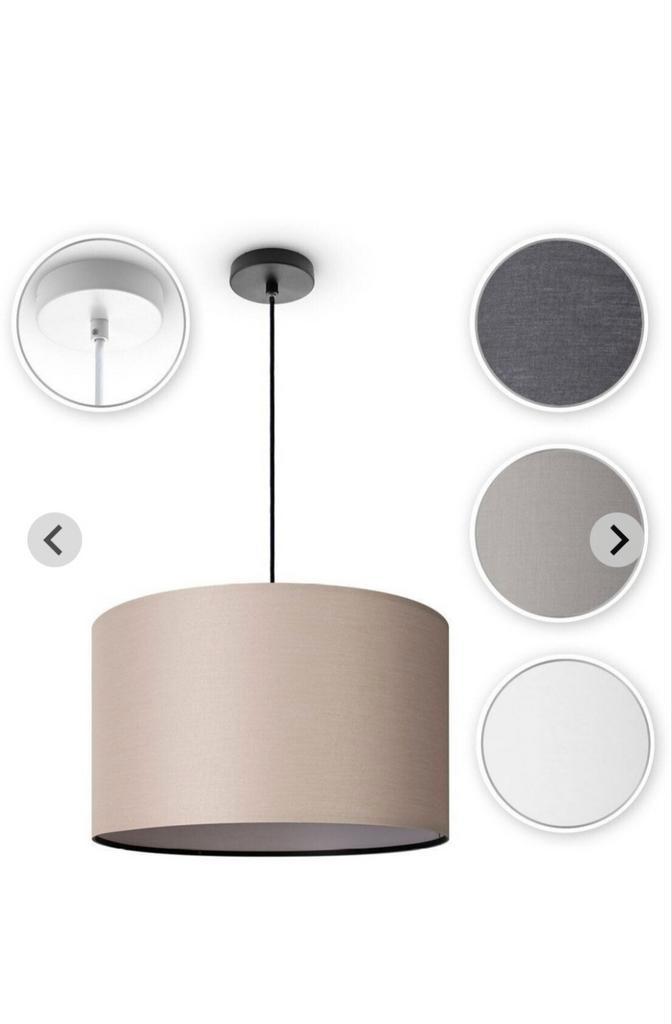 Nieuw, paco home e 27. Paco Home l-muva uni hugo pd1 uni bk, Huis en Inrichting, Lampen | Hanglampen, Nieuw, Stof, Ophalen of Verzenden