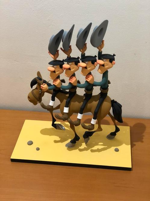 Daltons te paard HC Fariboles, Verzamelen, Beelden en Beeldjes, Ophalen of Verzenden