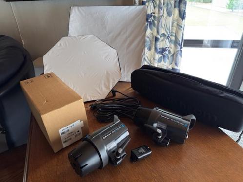 Elinchrom studioflits set, Audio, Tv en Foto, Fotografie | Fotostudio en Toebehoren, Zo goed als nieuw, Lamp of Flitsset, Ophalen