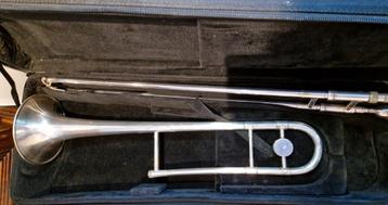 Trombone Antoine Courtois, Musique & Instruments, Enlèvement ou Envoi, Utilisé, Ténor, Avec valise