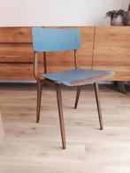 12x Friso Kramer “Revolt” stoelen, stapelbaar, blauw, Ophalen, Gebruikt, Blauw, Vijf, Zes of meer stoelen