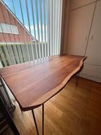 Prachtige houten tafel, Ophalen, Gebruikt, 100 tot 150 cm, 50 tot 100 cm