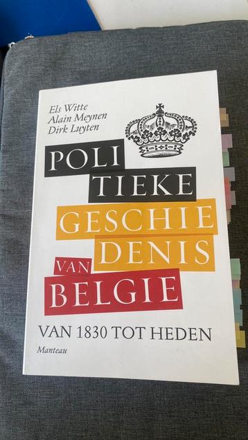Politieke geschiedenis van Belgie van 1830 tot heden beschikbaar voor biedingen