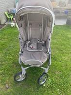 Bébécar taupe compleet, Kinderen en Baby's, Kinderwagens en Combinaties, Gebruikt, Combiwagen, Verstelbare duwstang, Ophalen