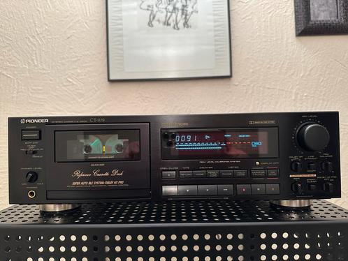 Pioneer CT-979 3-Head Cassette Tape Deck!!, TV, Hi-fi & Vidéo, Decks cassettes, Simple, Autres marques, Commandes tactiles, Tape counter