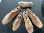 4 oude schoenmallen en 1 schoenleest, Antiek en Kunst, Ophalen of Verzenden