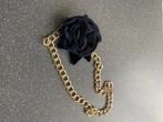 blauwe jurk met accesoire K-Design, Handtassen en Accessoires, Kettingen, Ophalen, Zo goed als nieuw, Blauw, Overige materialen