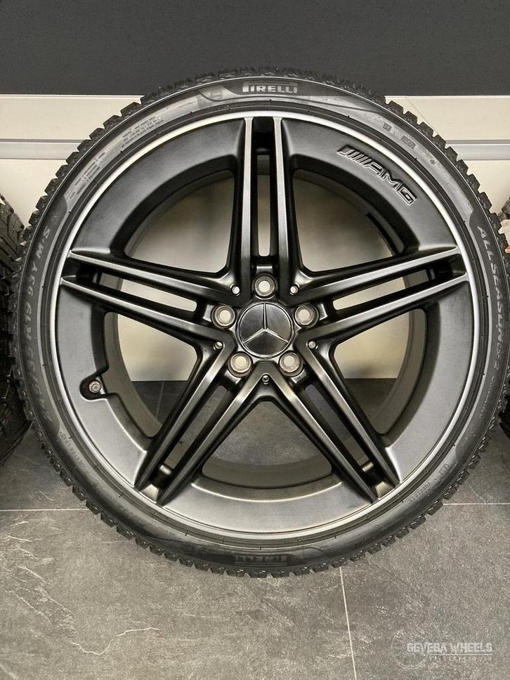 19” originele Mercedes A klasse W177 A45 AMG velgen + banden, Auto-onderdelen, Banden en Velgen, Banden en Velgen, All Season