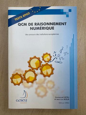 Test EPSO - QCM de raisonnement numérique, Enlèvement, Comme neuf