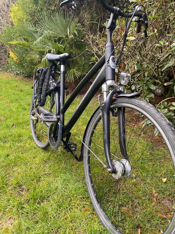 Gazelle VENTO T24 damesfiets mat zwart D49 framegrootte, Fietsen en Brommers, Fietsen | Dames | Sportfietsen en Toerfietsen, Zo goed als nieuw