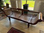 Neoklassieke canapé/sofa in met riet bewerkt hardhout, Ophalen, Minder dan 75 cm, 150 tot 200 cm, Driepersoons