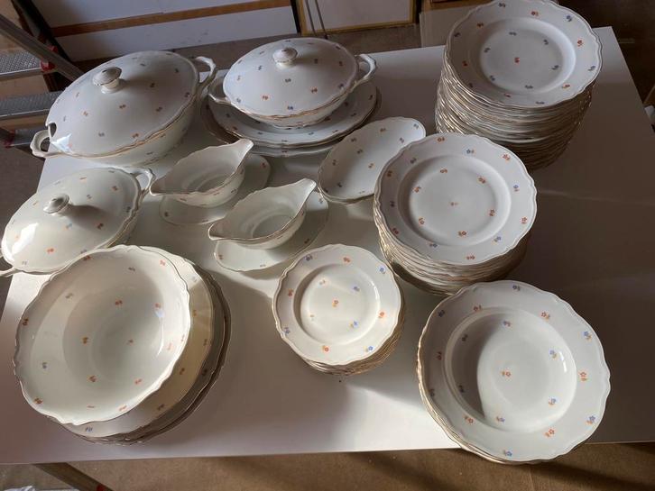 Vaisselle, Antiek en Kunst, Antiek | Servies compleet, Ophalen