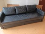 Canapé-lit FRIHETEN noir, Huis en Inrichting, Slaapkamer | Slaapbanken, Ophalen, Gebruikt, Zwart