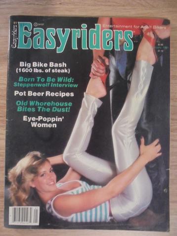 Easyriders Magazine 1981 = volume complet. disponible aux enchères