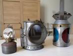 Seinlamp (Spoorwegen) 1945 Wakefield (Bieden kan), Antiek en Kunst, Antiek | Verlichting, Ophalen