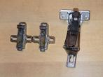 Inboorscharnier 180 WÜRTH + 2 montageplaatjes, Ophalen of Verzenden, Gebruikt, IJzer, Overige typen