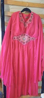 Abaya papillon fushia 38-40, Kleding | Dames, Ophalen, Zo goed als nieuw