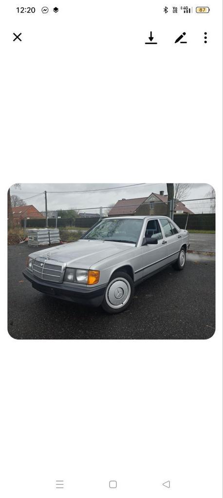 Mercedes 190 2.0 essence, Auto's, Mercedes-Benz, Particulier, CL, LPG, Automaat, Ophalen