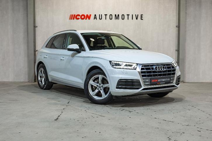 AUDI Q5 30TDI - 1J GARANTIE | S-LINE | NAVI | LED | TREKHAAK, Auto's, Audi, Bedrijf, Te koop, Q5, ABS, Achteruitrijcamera, Adaptieve lichten