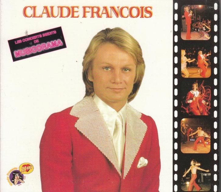 Les concerts inédits de musicorama van Claude François, Cd's en Dvd's, Cd's | Franstalig, Verzenden