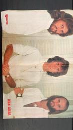 Vintage poster Bee Gees 70s, Ophalen of Verzenden, Zo goed als nieuw