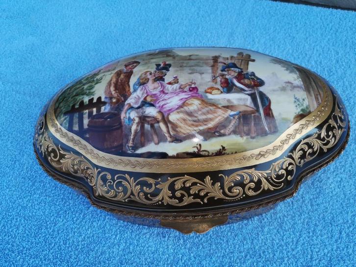bonbonnière sèvres&maine revolutie napoléon, Antiek en Kunst, Curiosa en Brocante, Ophalen
