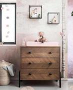 Europe Baby Beau Commode Walnoot, Huis en Inrichting, Ophalen