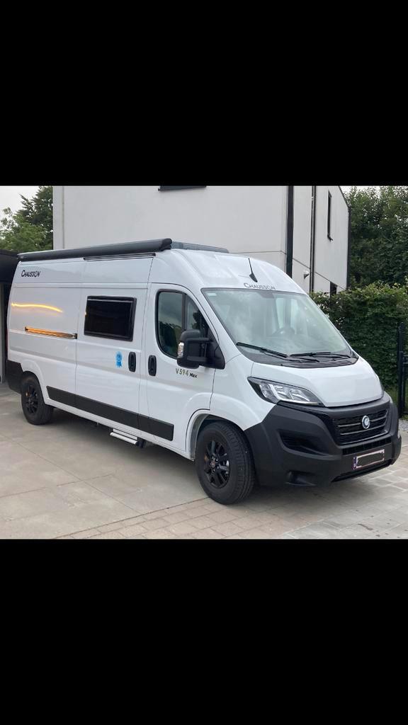 Campervan FIAT Ducato Chausson V594 max, Caravans en Kamperen, Mobilhomes, Particulier, tot en met 4, Buscamper of Camperbus, Chausson