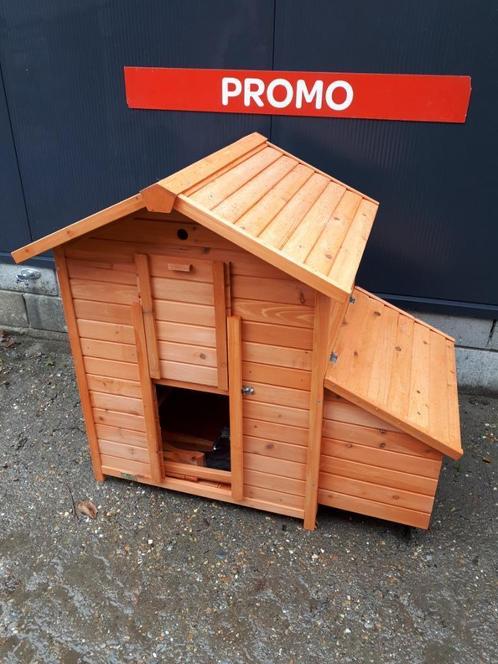nieuw kippenhok met puntdak redina, Dieren en Toebehoren, Pluimvee | Toebehoren, Nieuw, Kippenhok of Kippenren, Ophalen