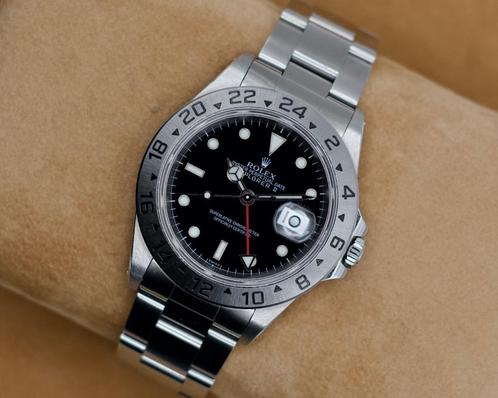 Rolex - Explorer II (Ref.: 16570), Handtassen en Accessoires, Horloges | Heren, Zo goed als nieuw, Polshorloge, Rolex, Staal, Staal