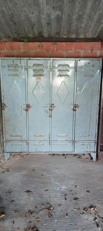 vintage kledingkasten, Huis en Inrichting, Kasten | Lockerkasten, Ophalen, Gebruikt