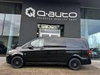 Mercedes-Benz Vito 116d L2 Dubbel Cabine / GPS / Cam /, Auto's, Automaat, Zwart, Mercedes-Benz, Bedrijf