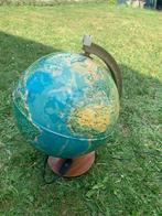 Lampe mapemonde, Ophalen, Zo goed als nieuw, Hout, Minder dan 50 cm