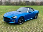 Fiat Spider 124 1,4 turbo Full Option., Auto's, Euro 5, Achterwielaandrijving, Zwart, 4 cilinders