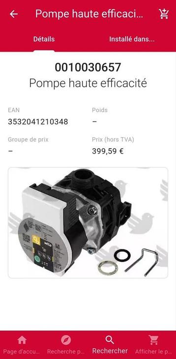 Hoogefficiënte pomp Bulex ThermoMaster 3HR beschikbaar voor biedingen